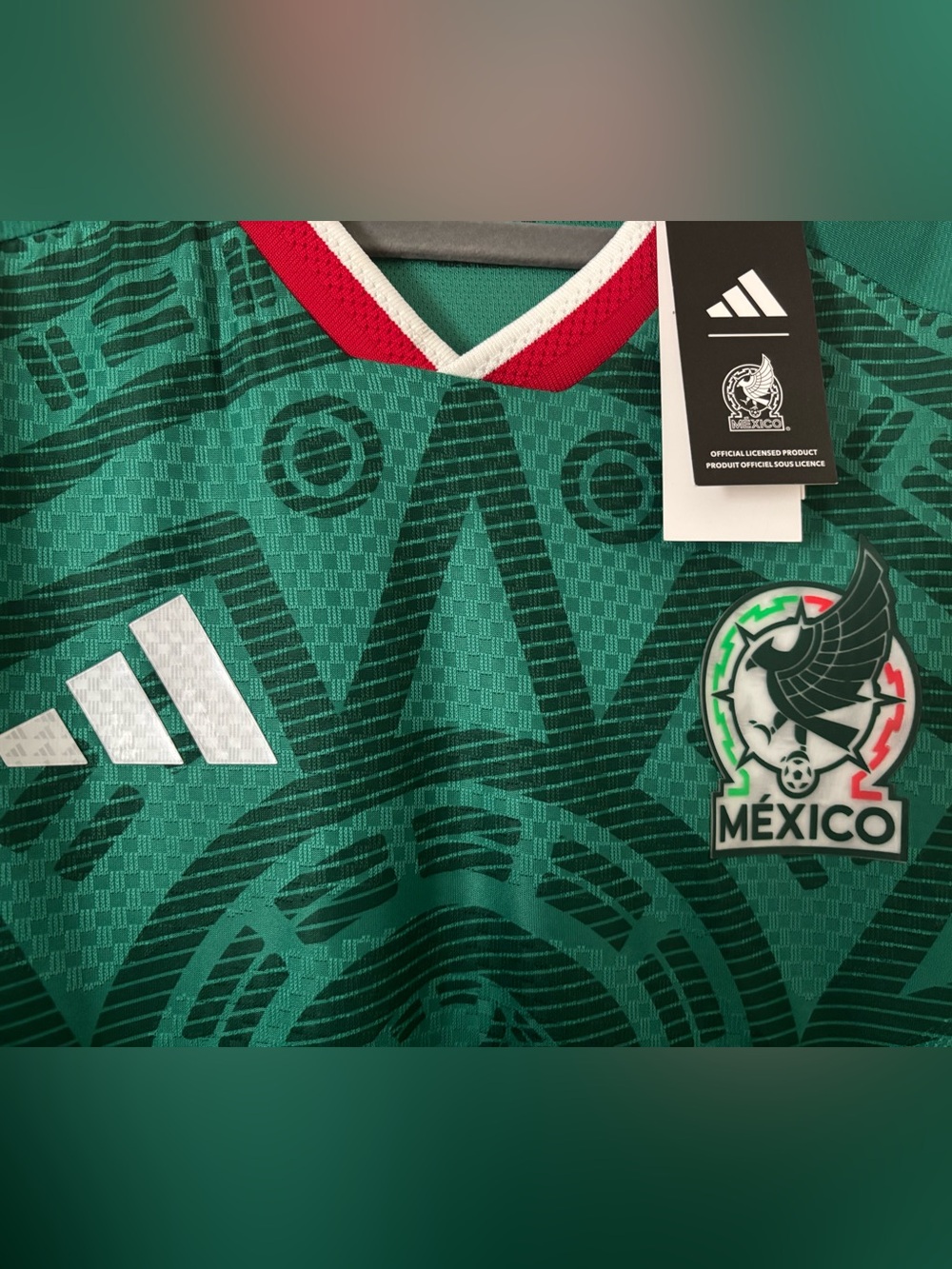 Adidas official Mexico Soccer Jersey - Picture 3 of 3